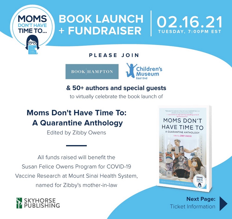 Zibby Owens Book Launch & Fundraiser